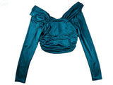 Top con spalle scoperte