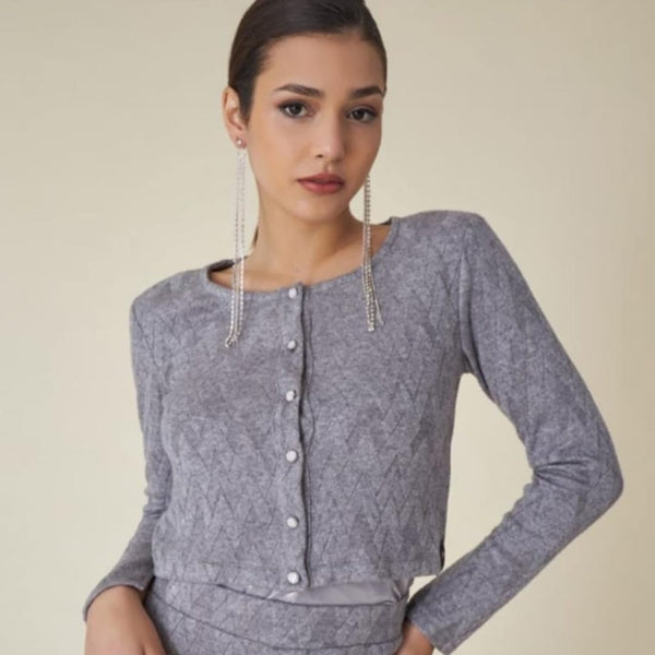 Cardigan lavorato a maglia