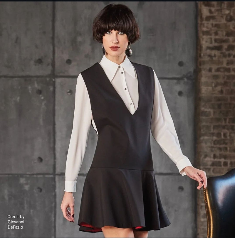 Black Flared Dress