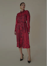 Bandana Fancy Printed Long Dress