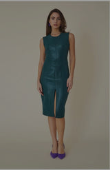 Chic Emerald Dress