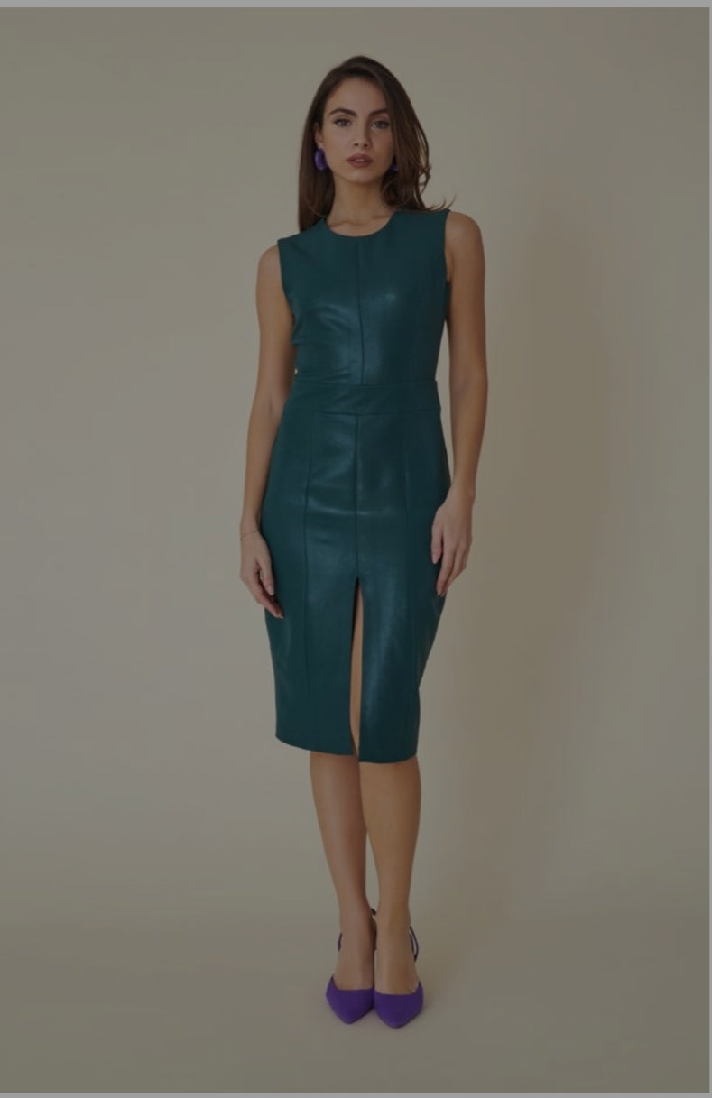 Chic Emerald Dress
