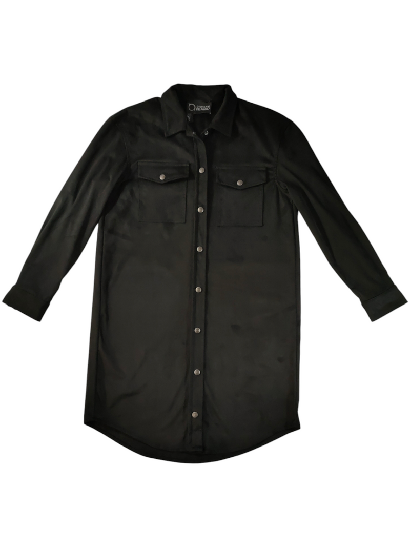 Elegant Black Long Blouse for Women
