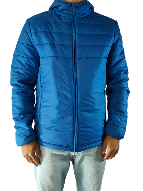 Doudoune technique bleue 100 % recyclée KELLER