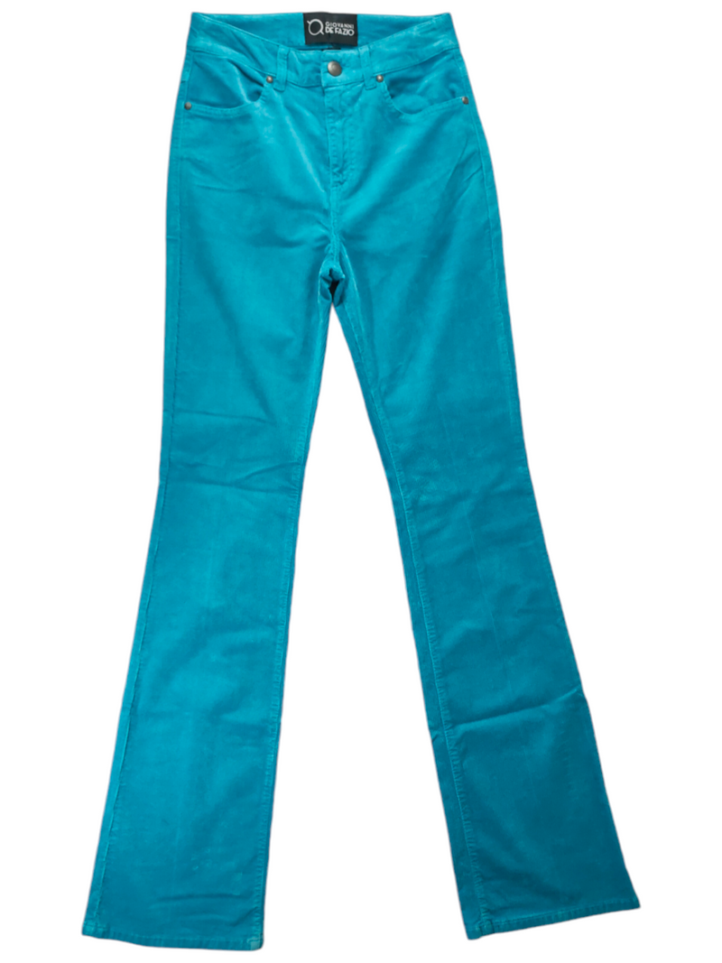 Turquoise Blue Tailored Set