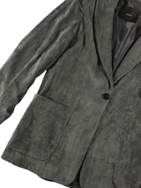 Modern Grey Velvet Set