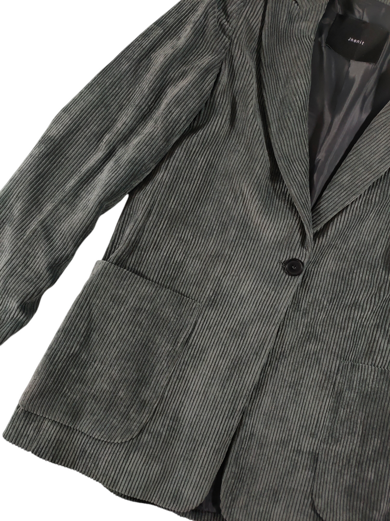 Modern Grey Velvet Set