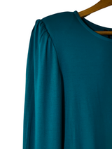 Elegante body verde acqua con spalline
