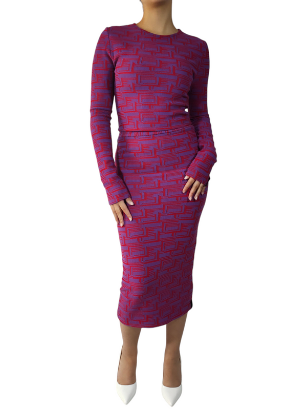 Trendy Purple and Red Set