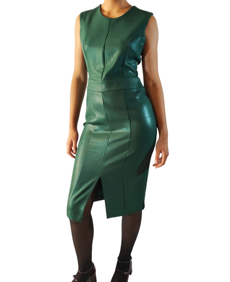 Chic Emerald Dress