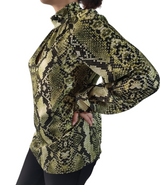 Camicetta chic fantasia serpente
