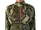 Camicetta chic fantasia serpente