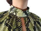 Camicetta chic fantasia serpente