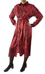 Bandana Fancy Printed Long Dress