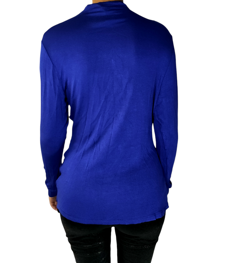 Women's Draped Collar Sweater