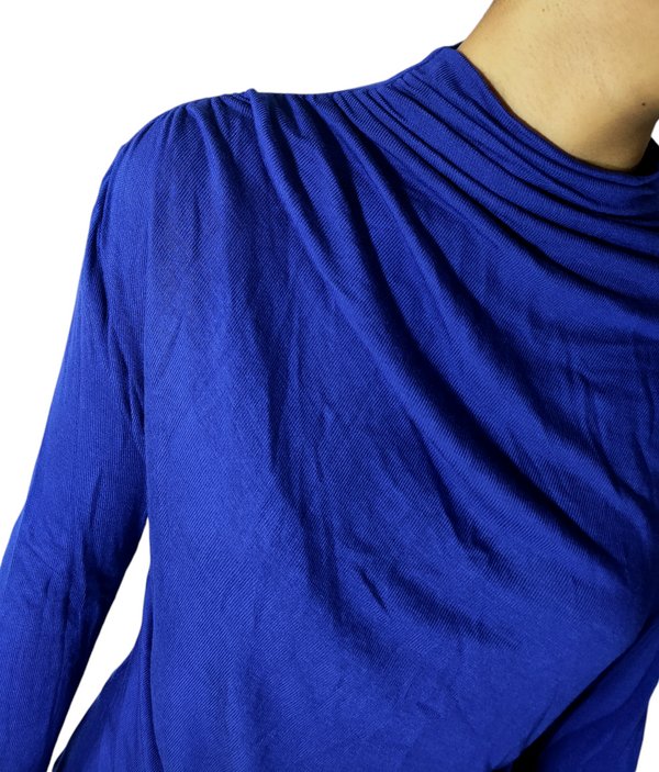 Women's Draped Collar Sweater