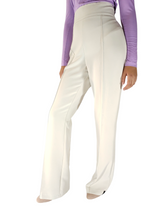 Elegant Beige Flared Pants