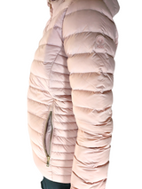 Piumino rosa chiaro 100 grammi con cappuccio AGHATA