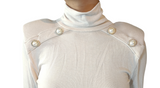 Beige Shouldered Sweater