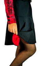 Black Flared Dress