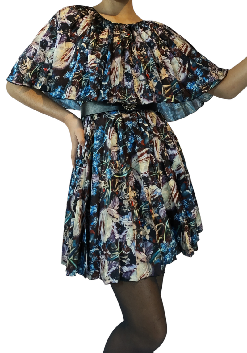 Chic Printed Short Dress