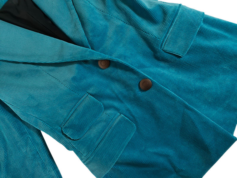 Turquoise Blue Tailored Set