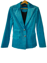 Turquoise Blue Tailored Set