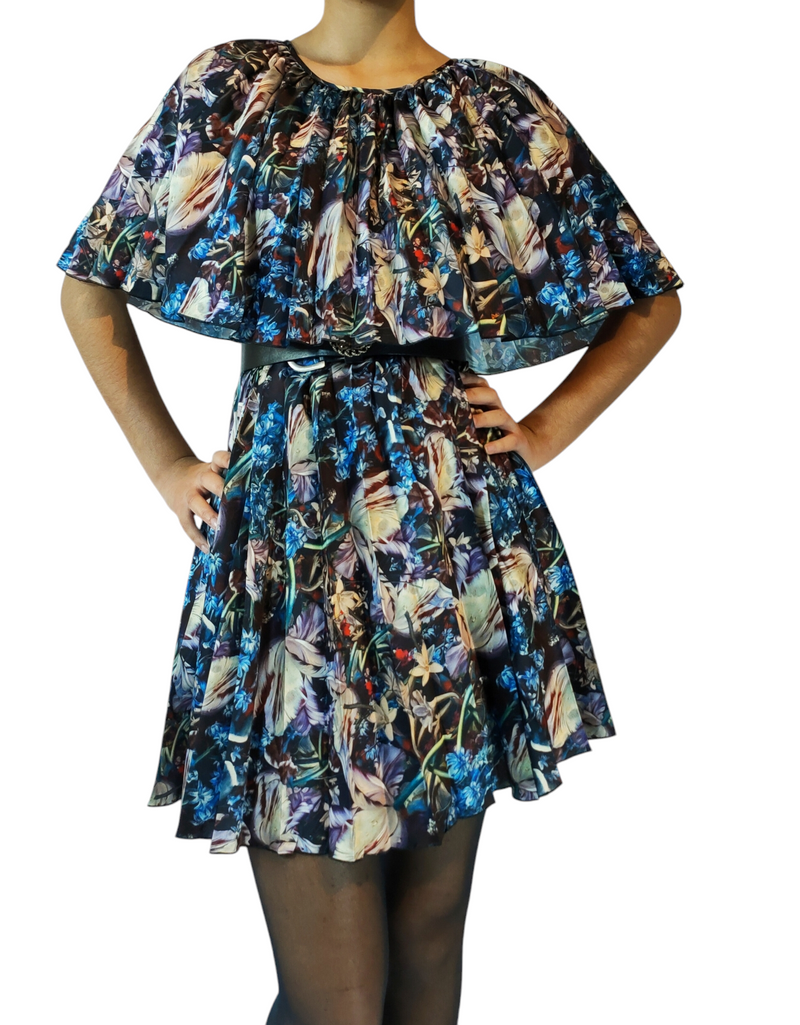 Chic Printed Short Dress