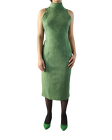 Light Green Suede Dress