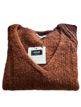 Cozy ecru mohair sweater