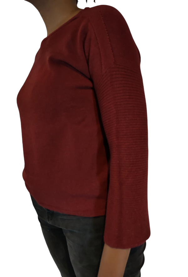 Elegant Bordeaux Sweater