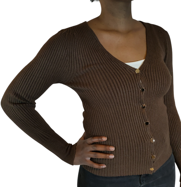 Cardigan in lana