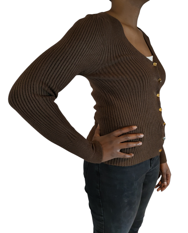 Cardigan in lana