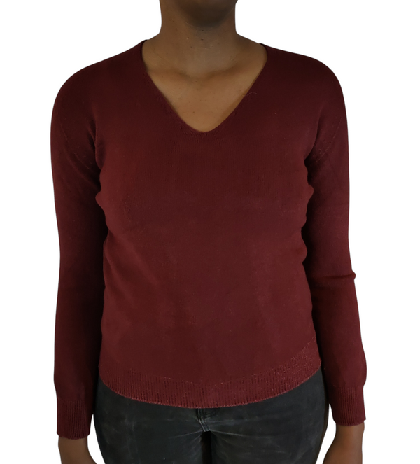 V-neck sweater