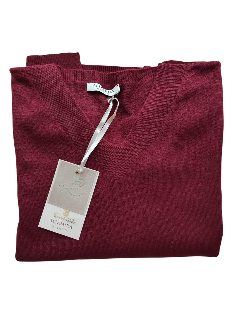 Beige wool women's sweater