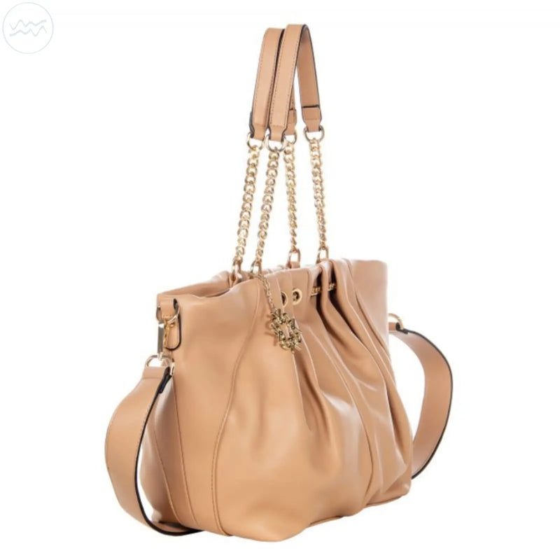 Elegante borsa tote beige