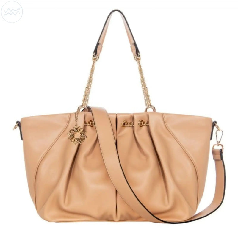 Elegante borsa tote beige